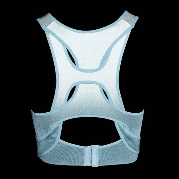 Velocity Seamless Leggings and Sports Bra - Ocean Blue - Picture 3 of 9